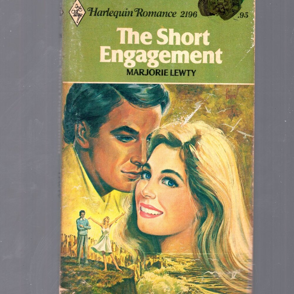 Vintage Late 1970s Romance novel - The Short Engagement